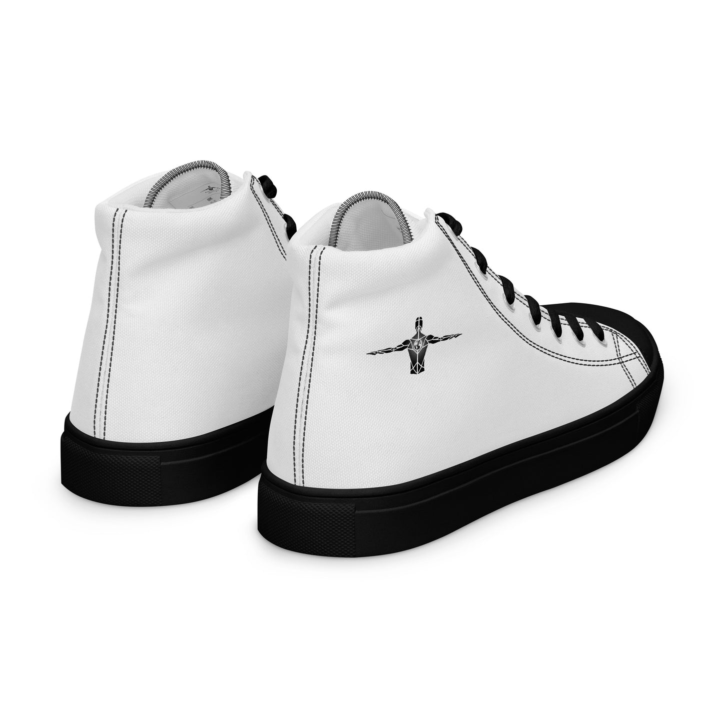 Men’s high top canvas shoes