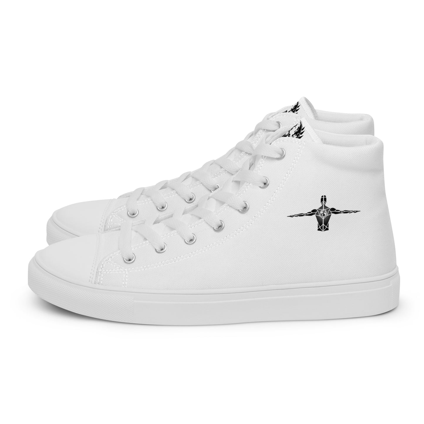 Men’s high top canvas shoes