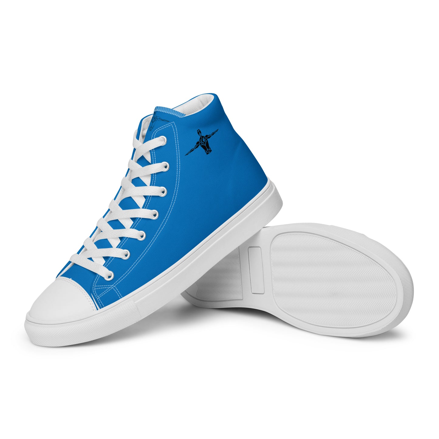 Men’s high top canvas shoes