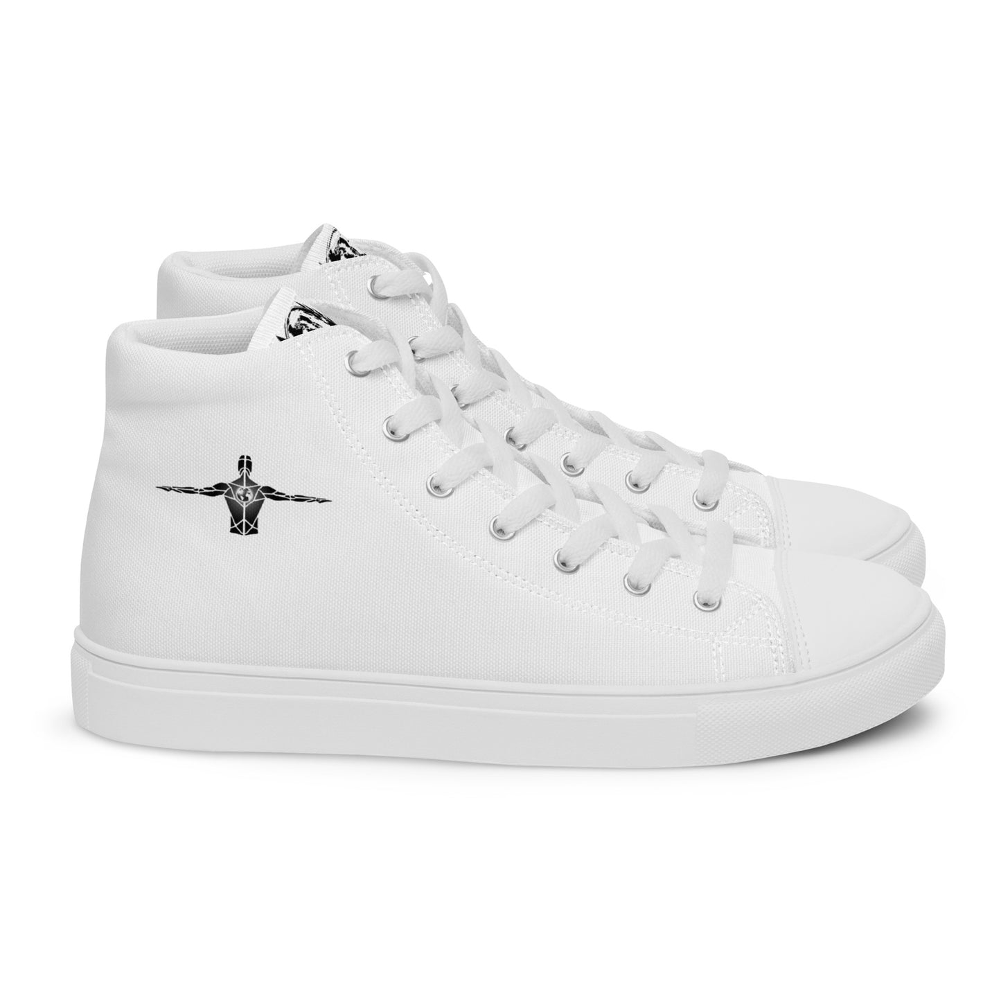 Men’s high top canvas shoes