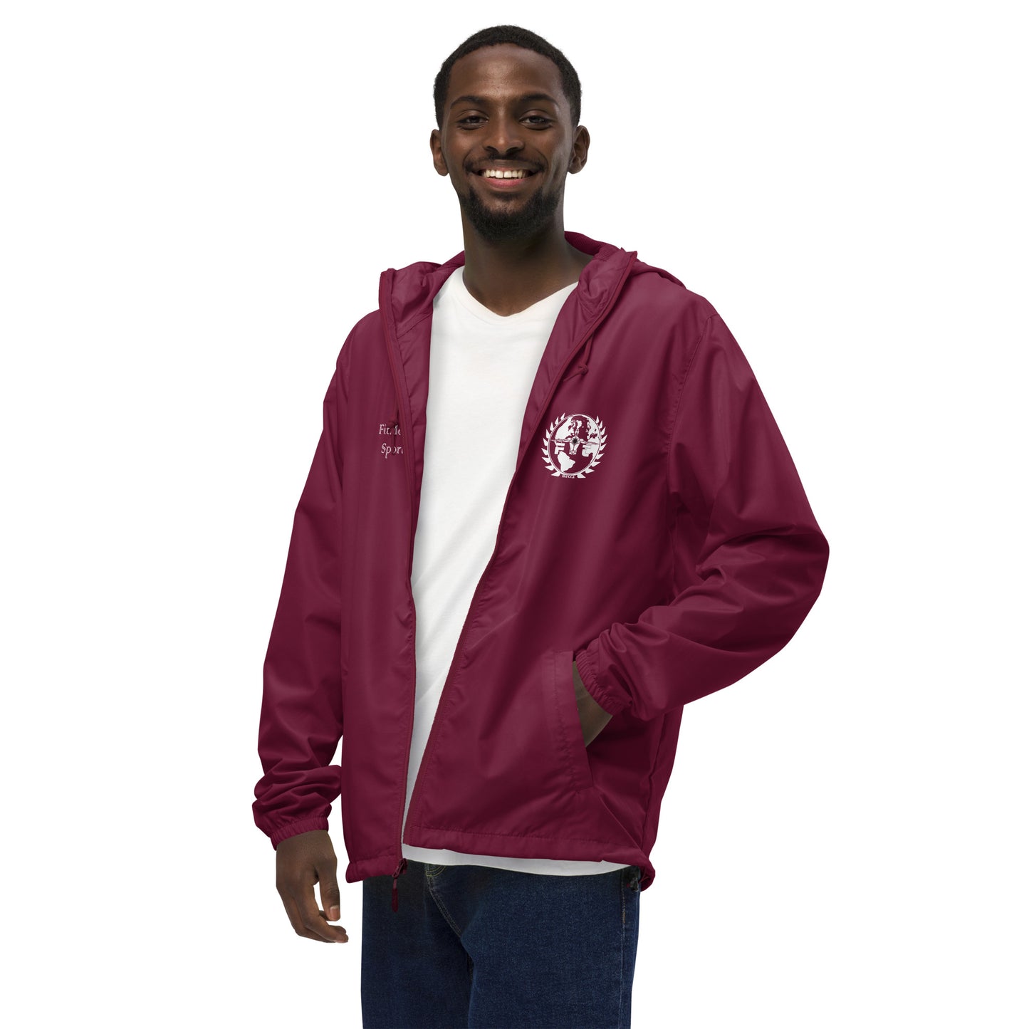 Men's Lightweight zip up windbreaker