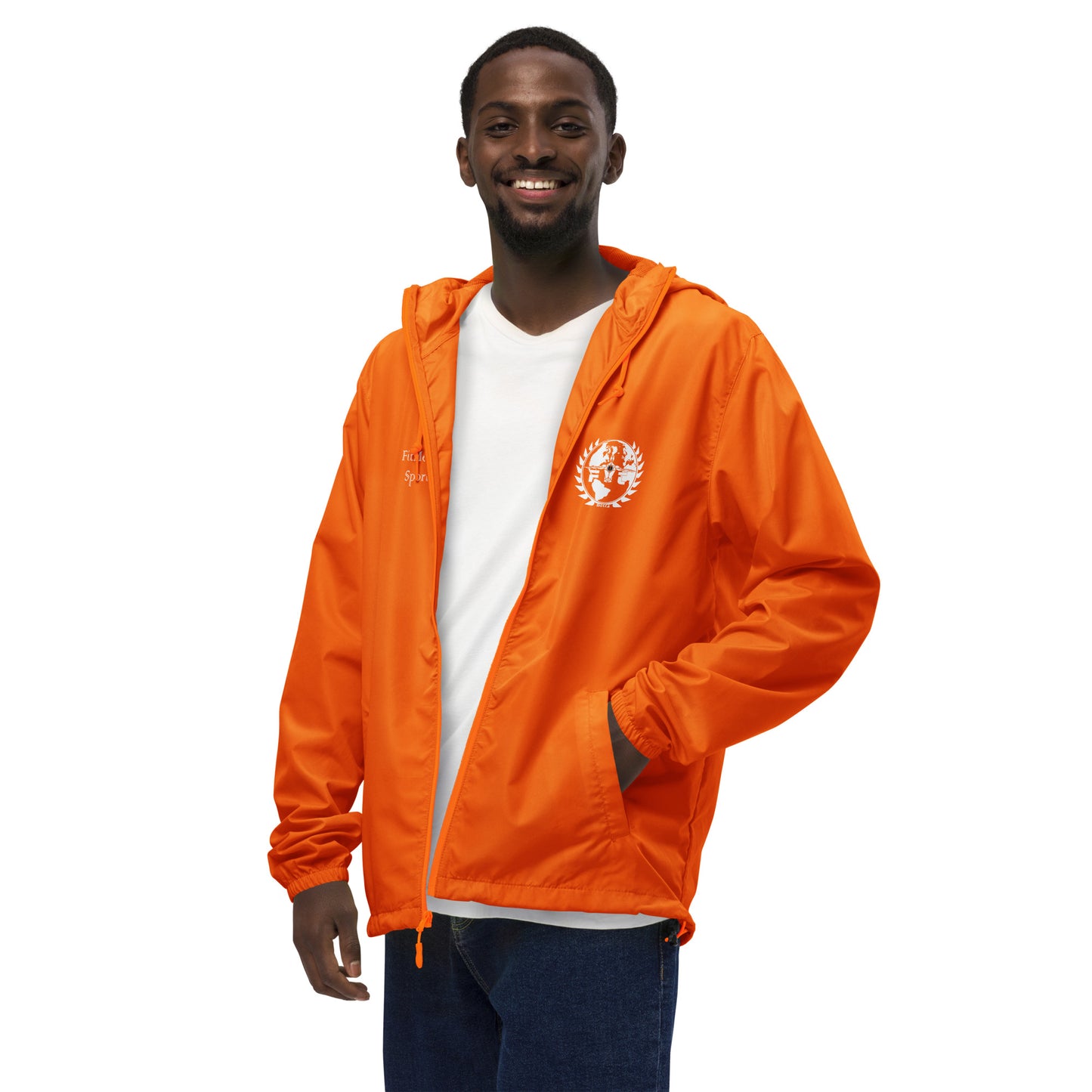 Men's Lightweight zip up windbreaker